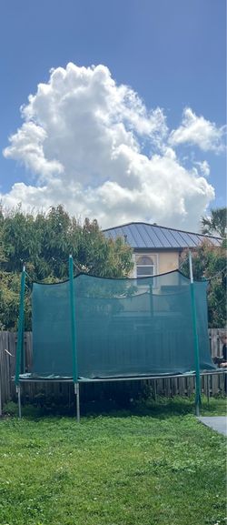TRAMPOLINE- must go