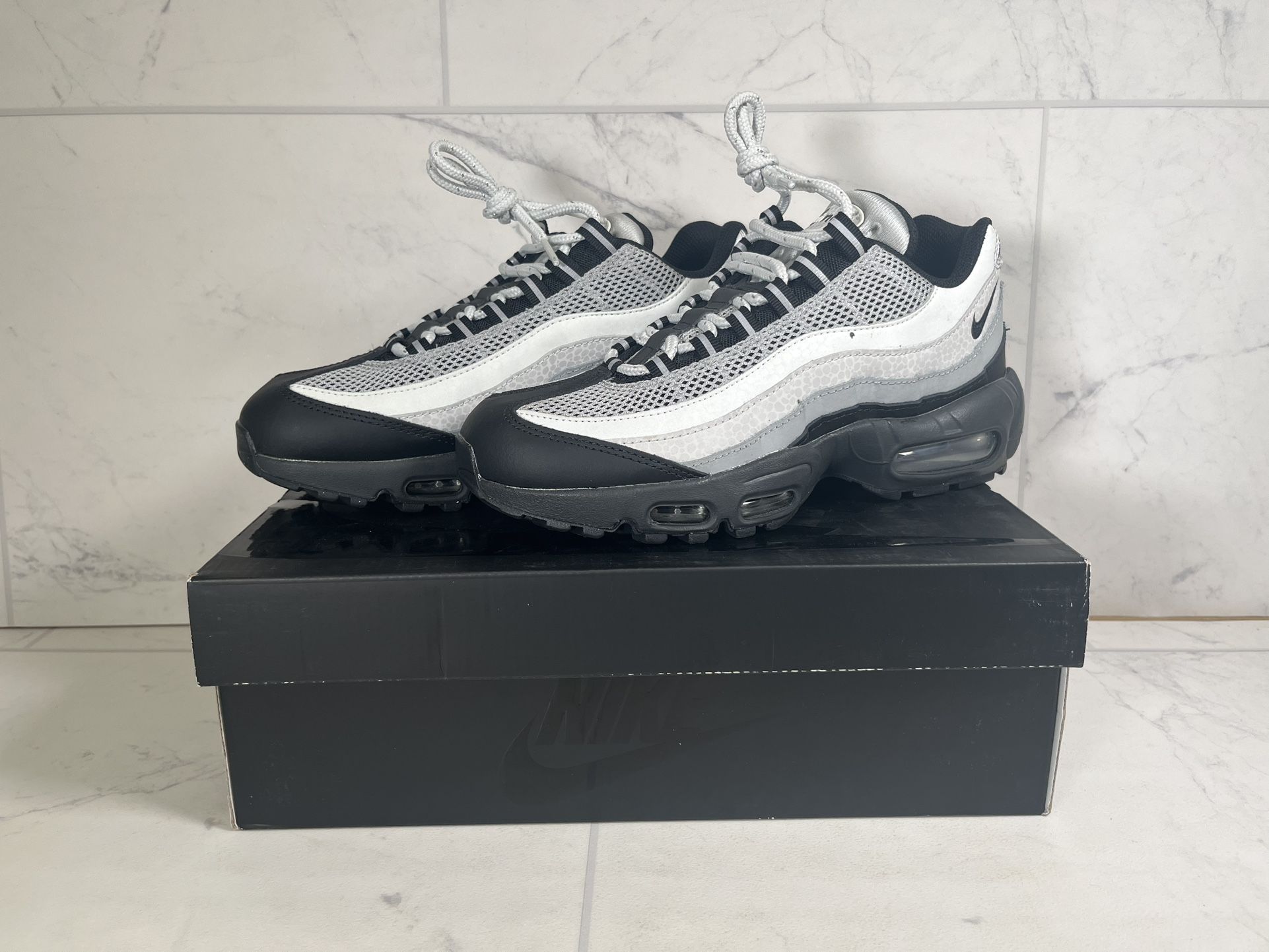Nike Air Max 95 Reflective Safari Shoes Size Dv5581 001