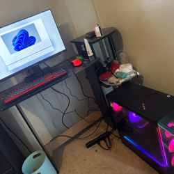 PC and monitor 