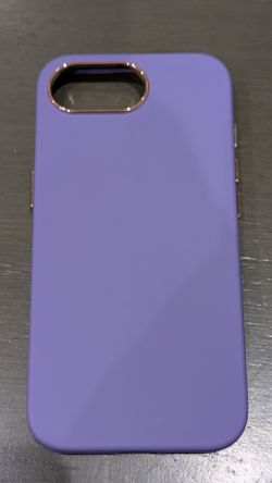 For Apple iPhone 16e 17e purple gold case