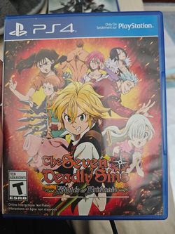 The Seven Deadly Sins: Knights of Britania, PS4