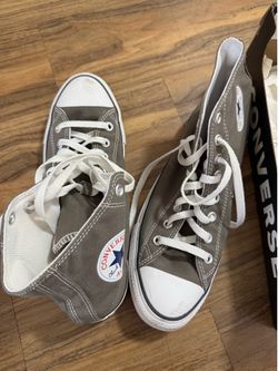 Converse gray 8.5 MEN
