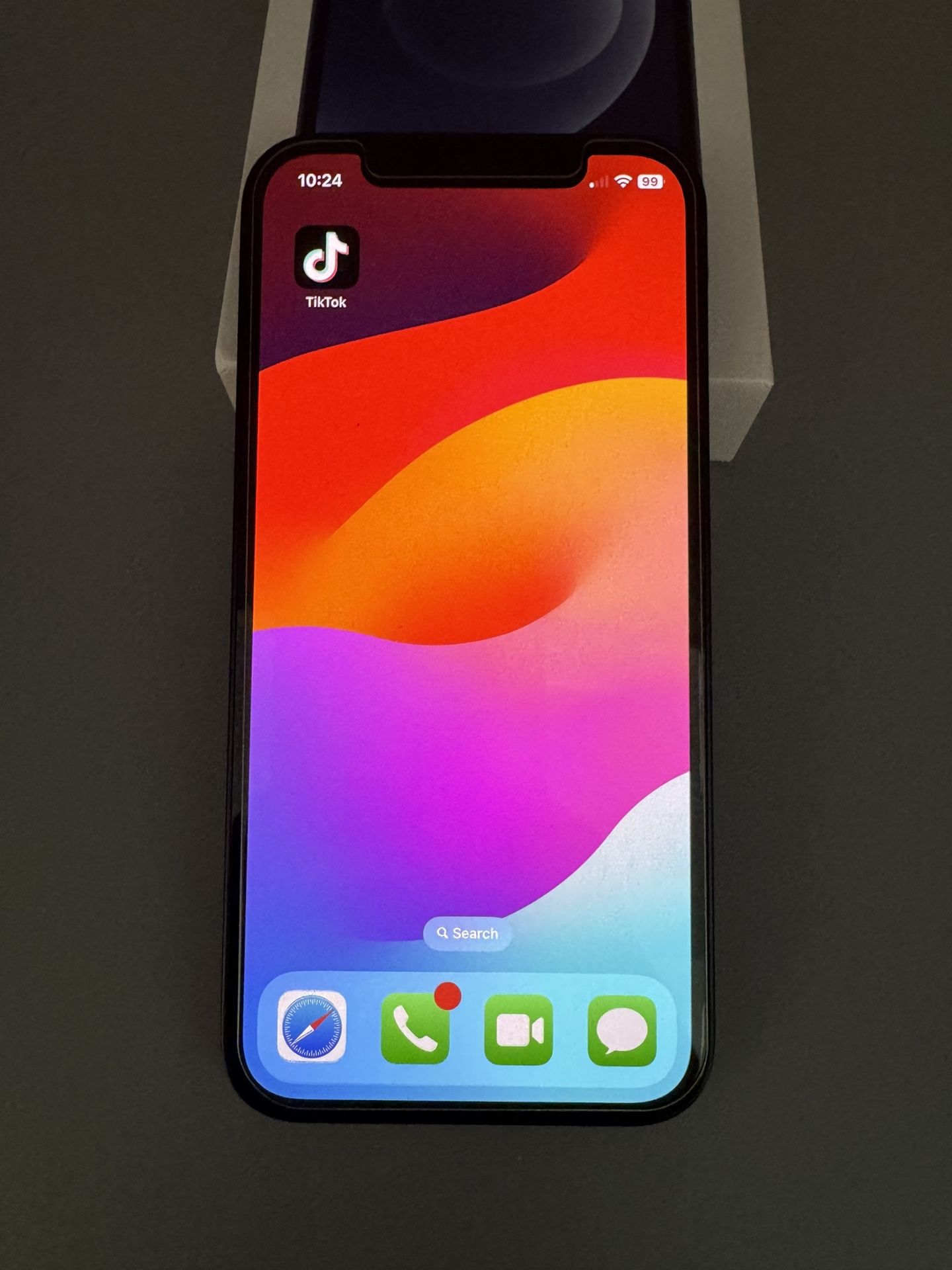 iPhone 12 Unlocked With  “TIKTOK” Open Box  With Original Box