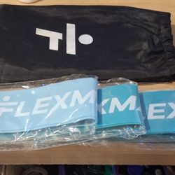 FLEX EXCERCISE BANDS DIFFERENT STRENGTHS