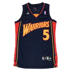 Adidas Golden State Warriors Baron Davis Jersey Mens Small S Swingman Vintage