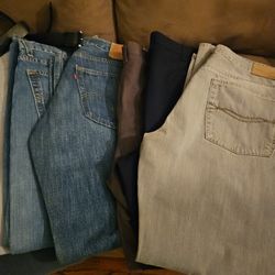 8 Pairs Of Men's Pants