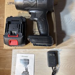 21V Cordless Leaf Blower Kit with 4.0AH Lithium Battery