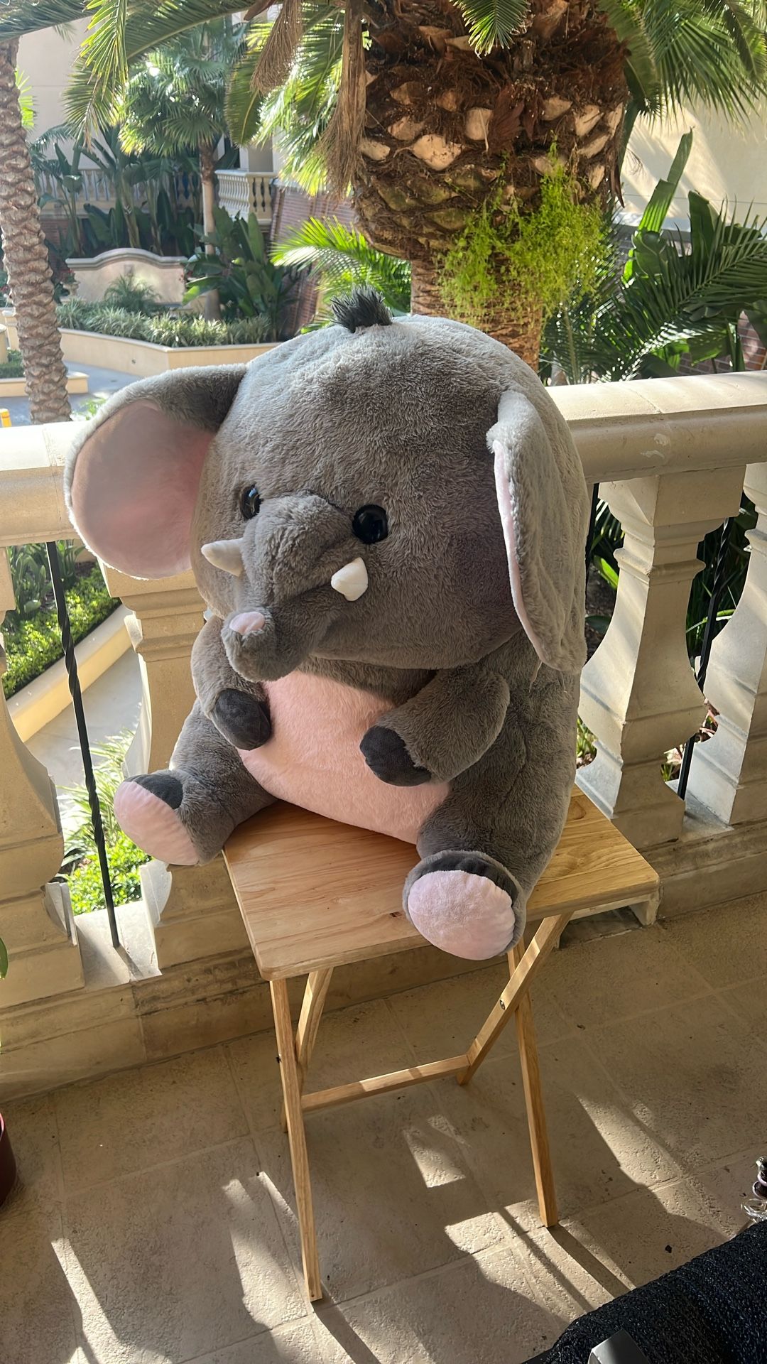 Giant Stuff Elephant