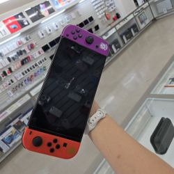 Nintendo Switch Oled Scarlet And Violet Limited Edition 