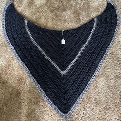 Crochet Thick Winter Shawl 