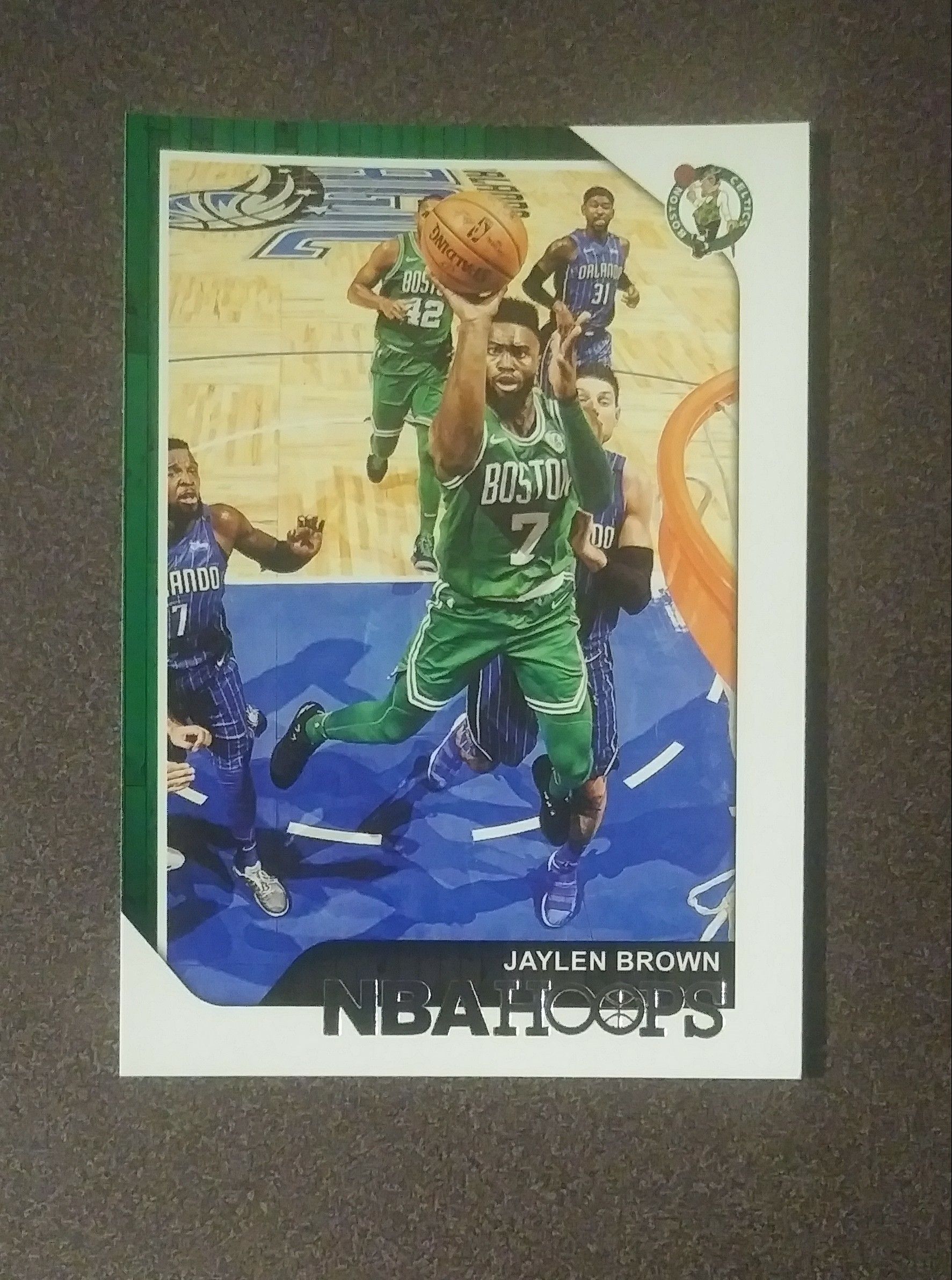 2018-19 Panini Jaylen Brown Boston Celtics #106 Rookie Basketball Card Collectible Sports