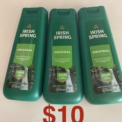 Irish Spring Original Body Wash Bundle
