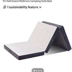 Folding Foam Mattress 4 Inches Foldable