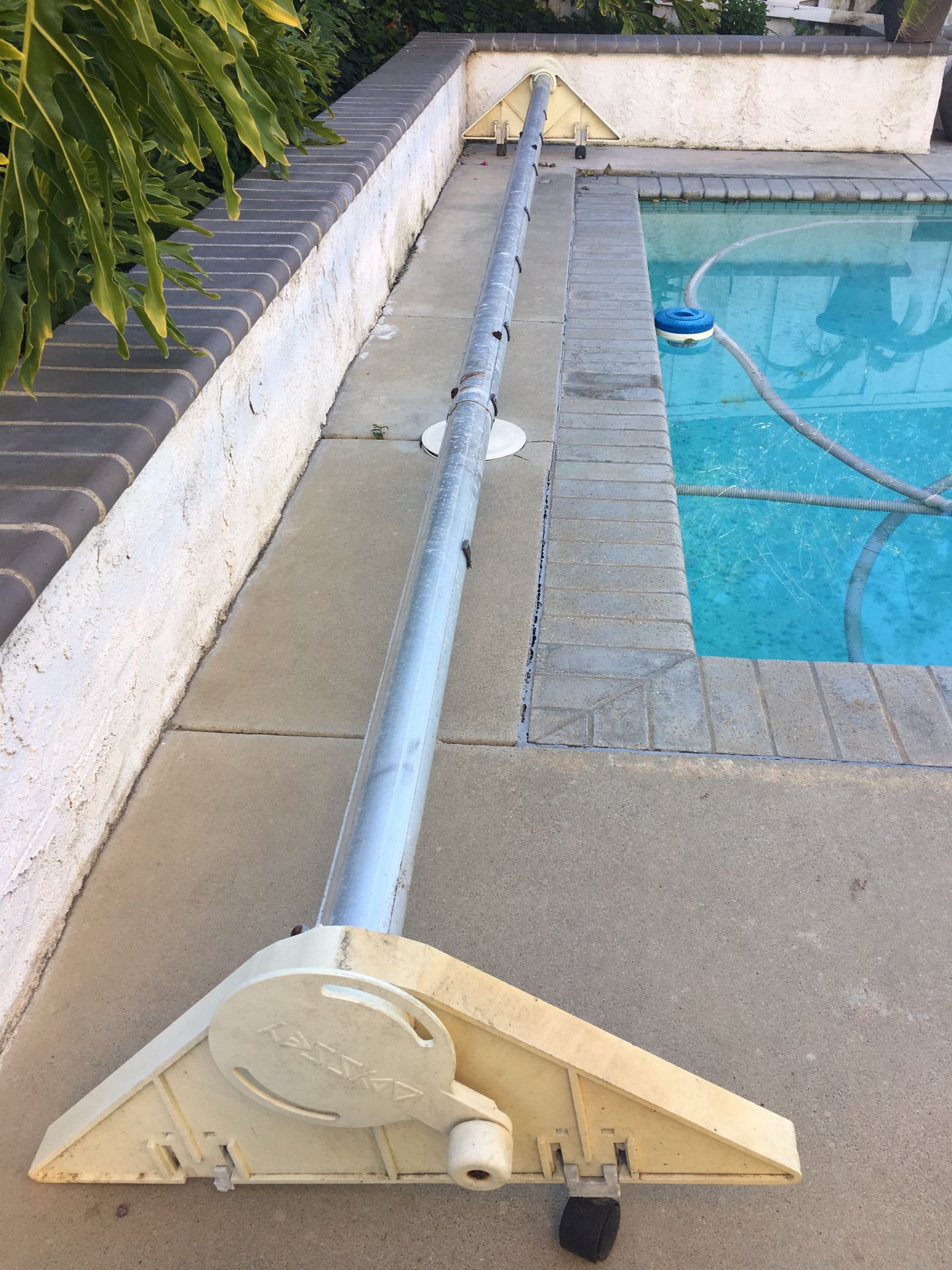 Pool Cover Railing