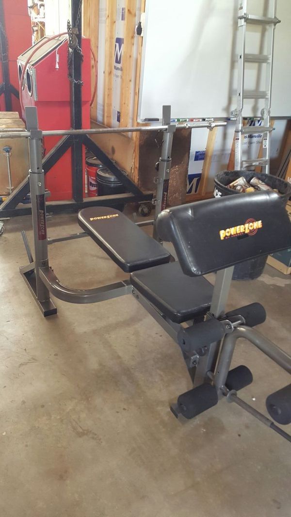 Powerzone 570 Olympic weight bench