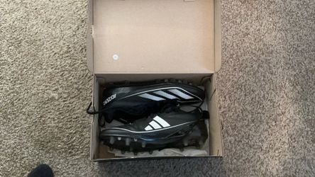 Adidas football cleats (size 9 1/2)