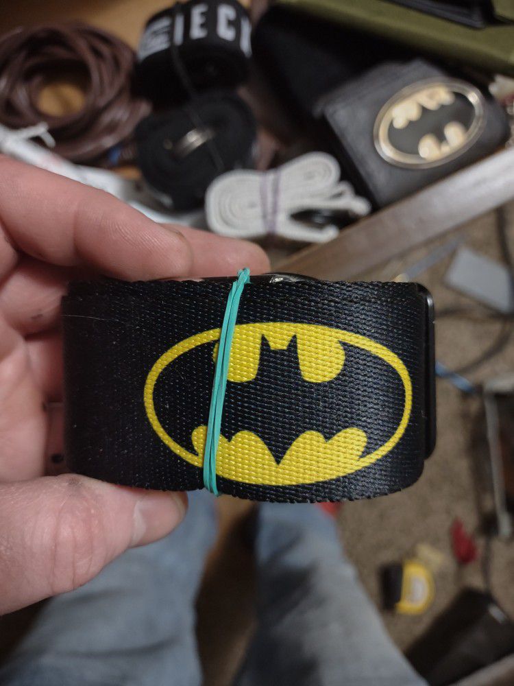Batman Dog Collar/ Belt