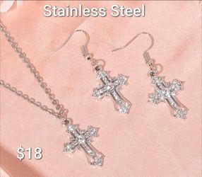 Cross Jewelry set