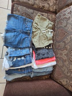 Girl Shorts Bundle Mixed Styles 12 pieces