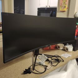 INNOCN 49" Curved Monitor Ultrawide Gaming 120Hz 32:9 QHD 5120 x 1440P Computer Monitor