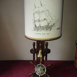 Vintage Nautical Ship Lamp