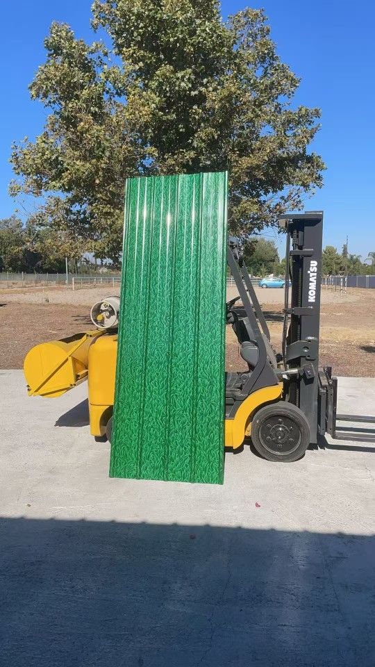 Lamina Metal sheet manufacturer no minimum fast Grass Roofing Fence