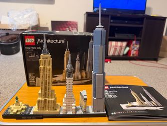 LEGO Architecture Skylines New York City 21028 Complete Set 598 pcs Box