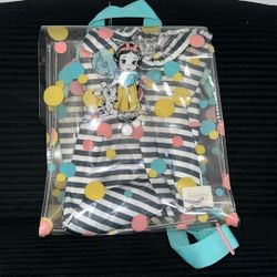  Snow White Princess Clear Backpack Swim Bag 