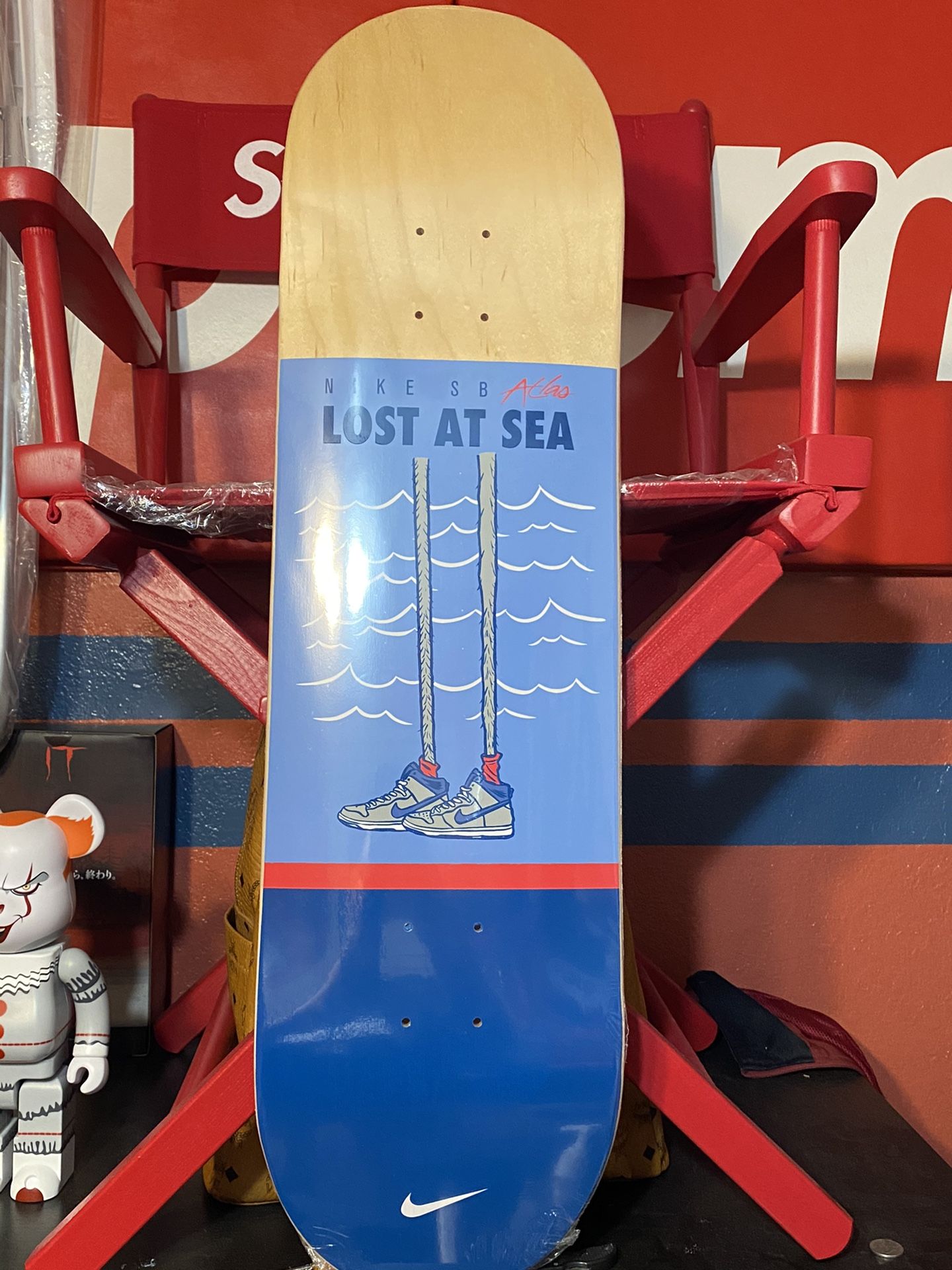 Atlas X Nike SB "Lost at Sea" Fish Legs Deck