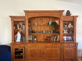 Ethan Allan 6 piece Entertainment Center