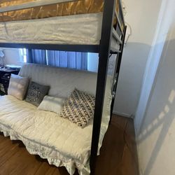 Bunk Bed Twin Over Queen Day Bed