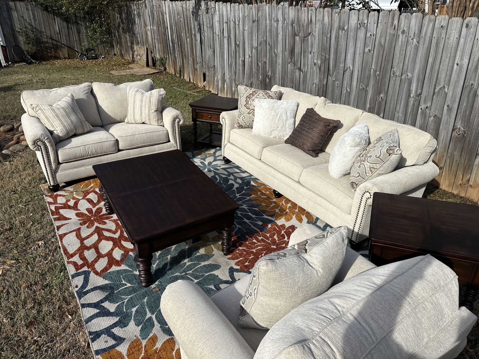 3pc Couch, Loveseat, And Chair