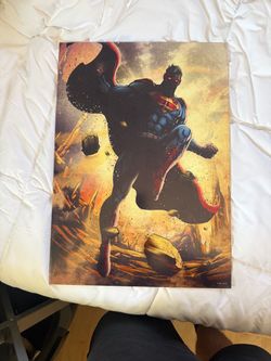 Displate Superman Metal Poster – Official DC Wall Art