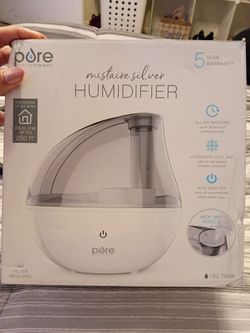 Pure Enrichment MistAire Silver Humidifier