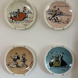 Norman Rockwell Plate Set