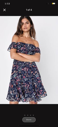 Lulus Floral Dress 