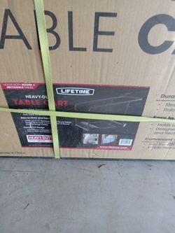 Lifetime table cart