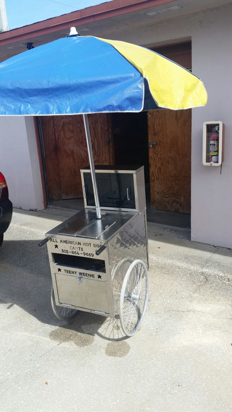 All american hot dog cart
