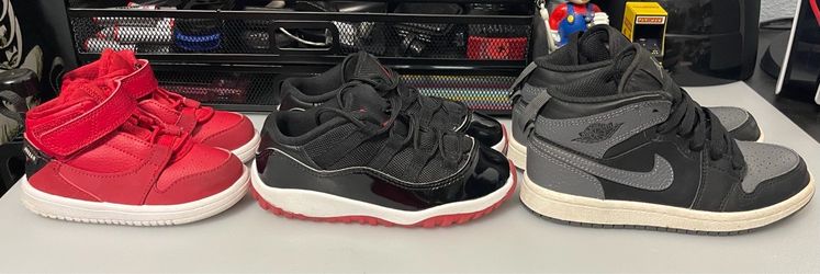 3 pairs Kids Nike Air Jordan