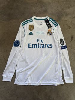 2017-18 Real MADRID Home No7 RONALDO UCL 2018 UEFA Champions League FINAL Size L