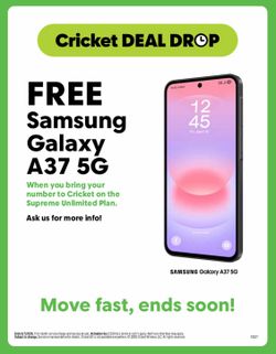FREE SAMSUNG WHEN YOU SWTICH TO CRICKET
