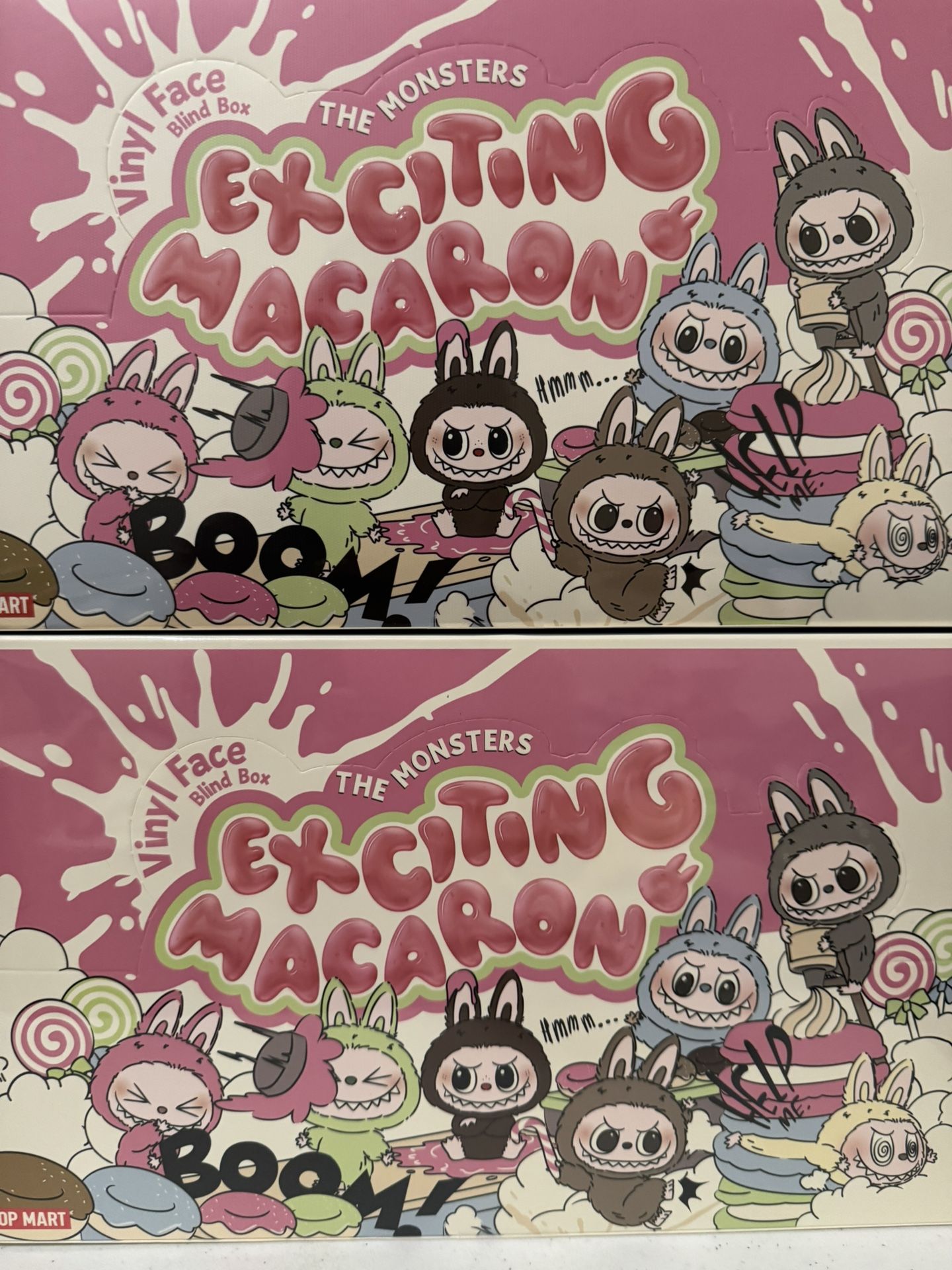 Authentic Pop Mart Labubu Exciting Macaron