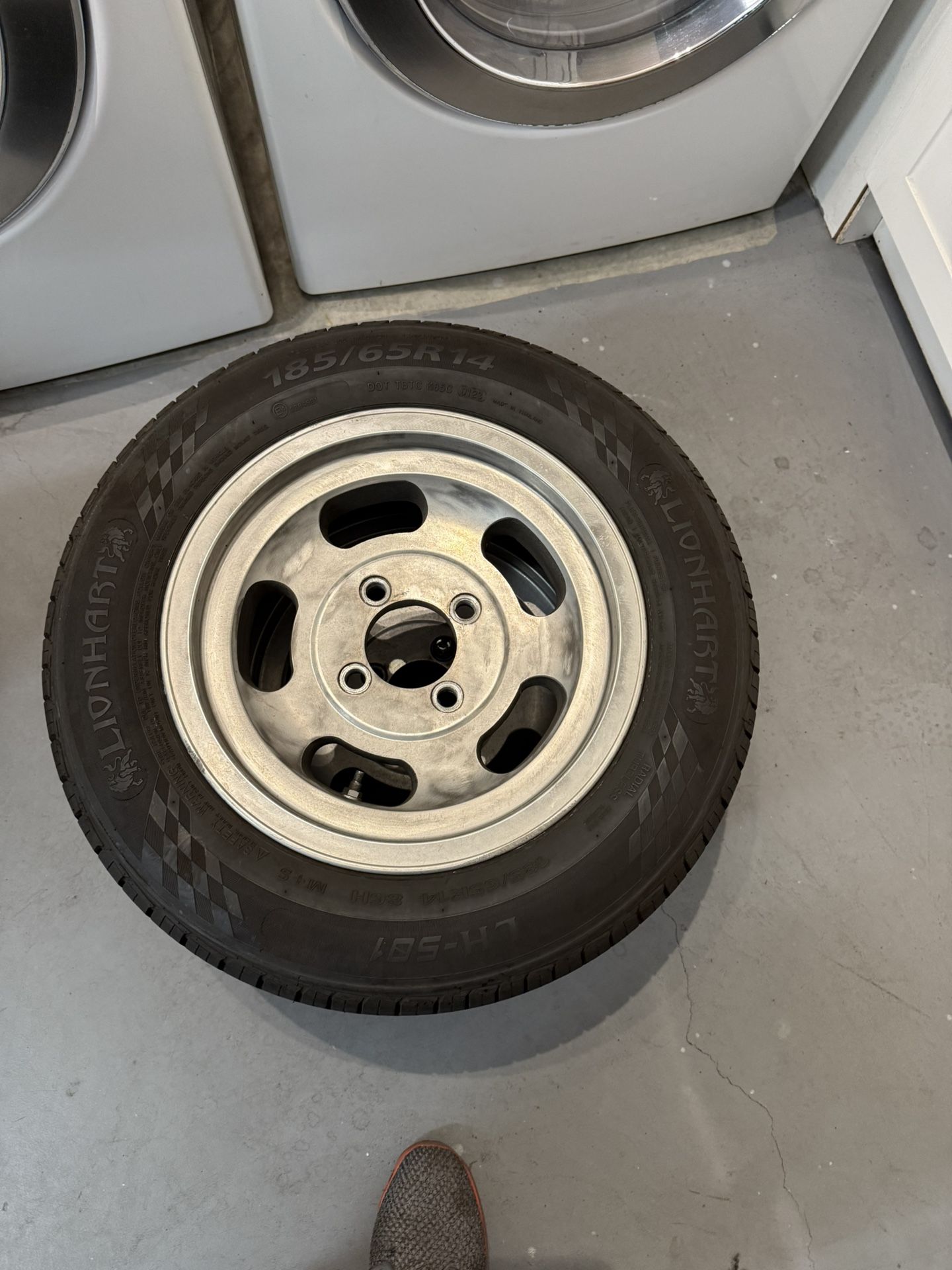 Datsun 240z Slot Wheels and Tires All 4 Wheels
