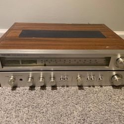 Vintage Toshiba SA-320  Stereo Tuner Reciver Amp 