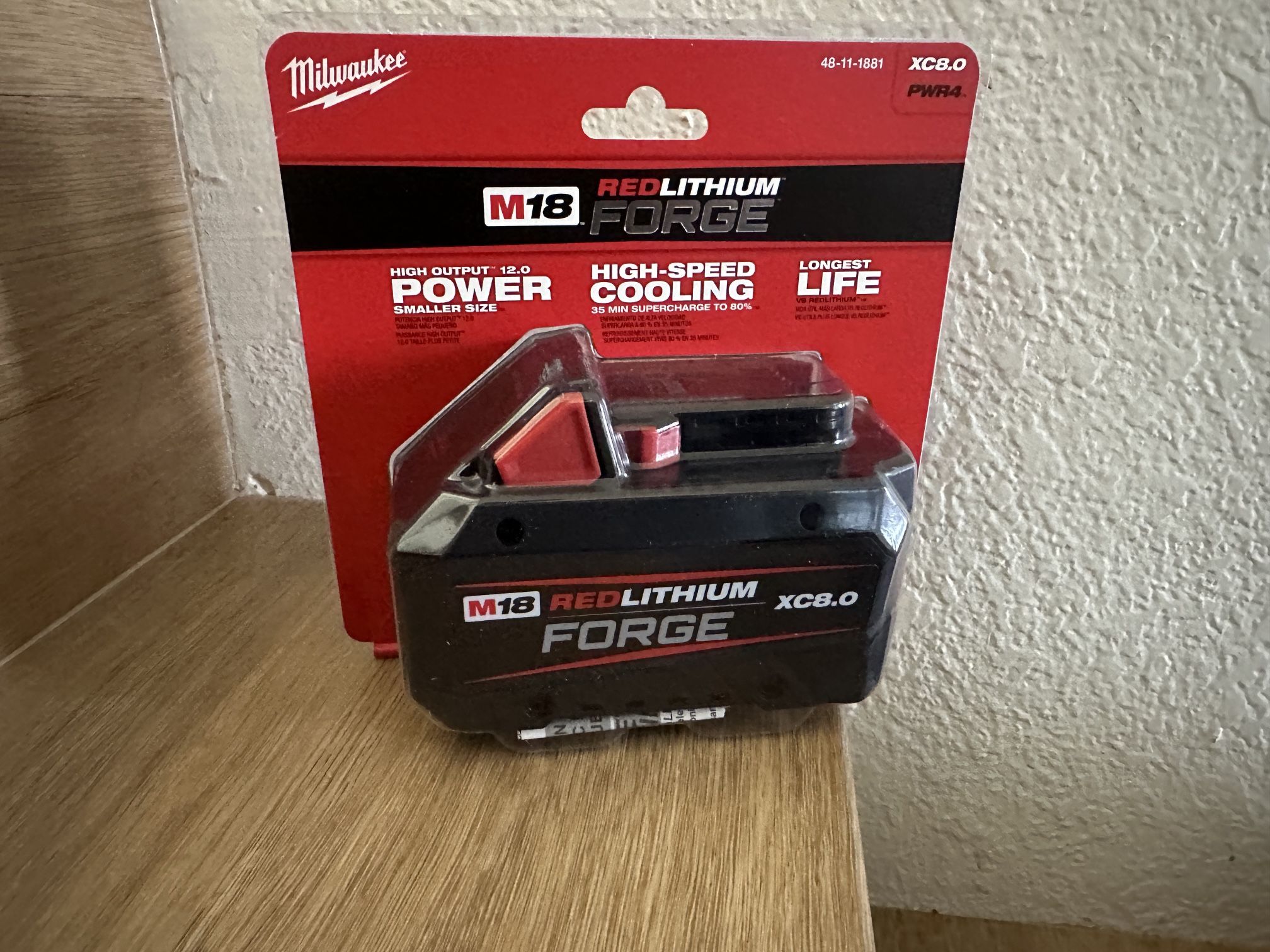 Milwaukee M18 Forge 8.0ah Battery (new)