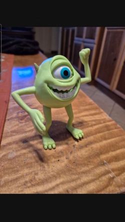 Monsters Inc. Mike Wazowski McDonald's Happy Meal Figure 5" Tall