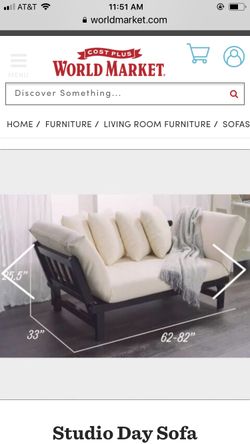 World Market Studio Day Sofa (couch)