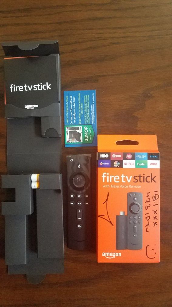 All New Voice Remote with Amazon Fire Tv Stick