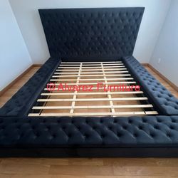 Cal King Bed Frame With Storage All Around