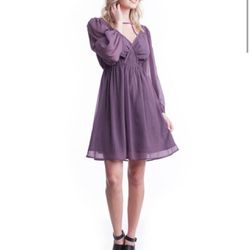 Large Purple Dress